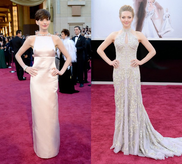 Drama váy vóc tại Oscar 2013 giữa Anne Hathaway và Amanda Seyfried: Người bị chê làm lố, người im lặng dửng dưng - Ảnh 5.