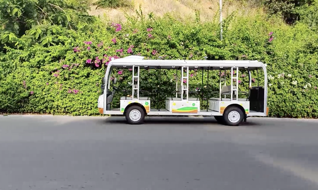Vingroup đang thử nghiệm ô tô điện tự lái cấp độ 4 ở Nha Trang - Ảnh 1.
