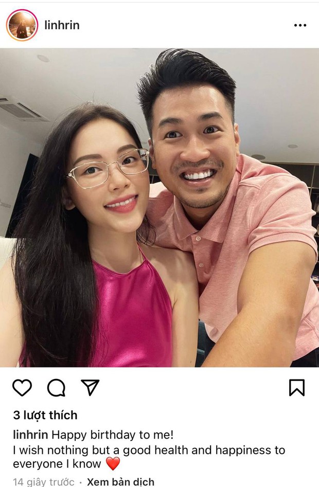 Linh Rin xinh đẹp ngọt lịm đón sinh nhật bên Phillip Nguyễn, nhìn đôi trẻ rạng rỡ quấn quít cứ như vợ chồng son - Ảnh 2. Linh Rin xinh đẹp ngọt lịm đón sinh nhật bên Phillip Nguyễn, nhìn đôi trẻ rạng rỡ quấn quít cứ như vợ chồng son - Ảnh 2.