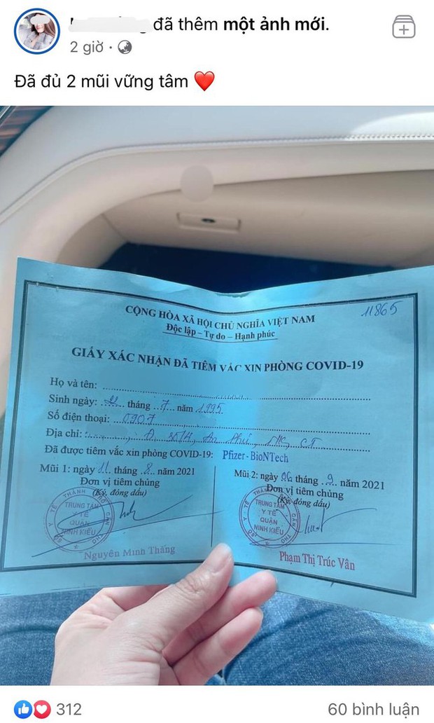 Cô gái tiêm vắc xin nhờ ông anh không phải là người thân của Phó chủ tịch phường - Ảnh 2. Cô gái tiêm vắc xin nhờ ông anh không phải là người thân của Phó chủ tịch phường - Ảnh 2.