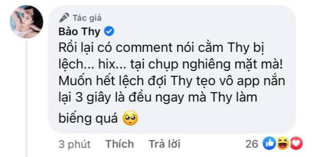 Bảo Thy nói gì khi bị soi cằm lệch, rộ nghi vấn gọt hàm trùng tu nhan sắc? - Ảnh 3. Bảo Thy nói gì khi bị soi cằm lệch, rộ nghi vấn gọt hàm trùng tu nhan sắc? - Ảnh 3.