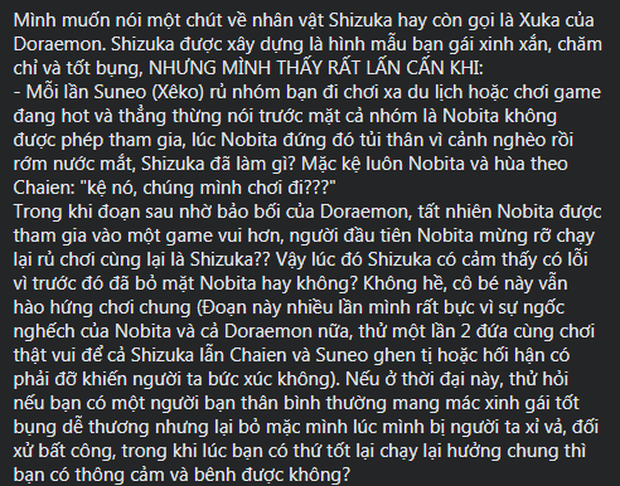 Fan Việt bất ngờ ném đá Shizuka sau bao năm: Thảo mai, hai mặt với Nobita, là hình mẫu gái Nhật phải tránh xa? - Ảnh 3. Fan Việt bất ngờ ném đá Shizuka sau bao năm: Thảo mai, hai mặt với Nobita, là hình mẫu gái Nhật phải tránh xa? - Ảnh 3.