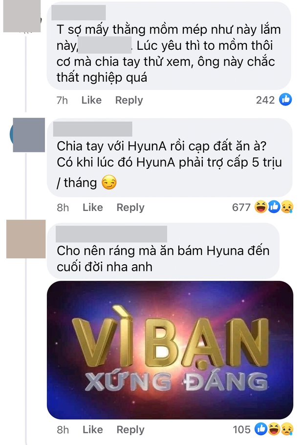 Nghe Dawn tuyên bố: Sẽ không yêu ai nếu chia tay HyunA, netizen phản ứng: Ăn bám bạn gái là giỏi! - Ảnh 3. Nghe Dawn tuyên bố: Sẽ không yêu ai nếu chia tay HyunA, netizen phản ứng: Ăn bám bạn gái là giỏi! - Ảnh 3.