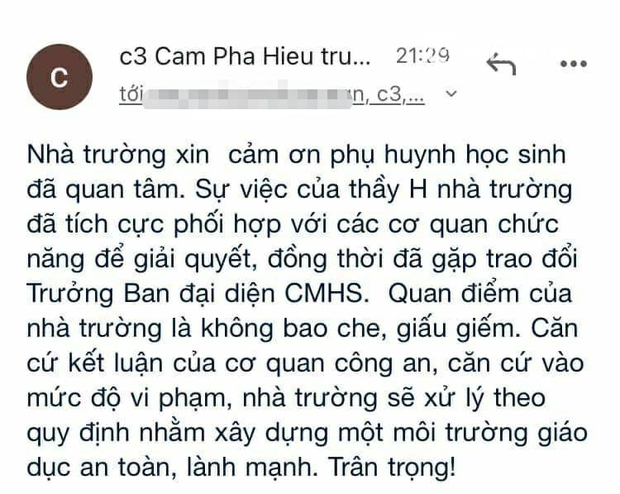 NÓNG: Thầy giáo cấp 3 tại Quảng Ninh bị tố quấy rối, nhắn tin tán tỉnh loạt nữ sinh, nhà trường chính thức lên tiếng! - Ảnh 4. NÓNG: Thầy giáo cấp 3 tại Quảng Ninh bị tố quấy rối, nhắn tin tán tỉnh loạt nữ sinh, nhà trường chính thức lên tiếng! - Ảnh 4.