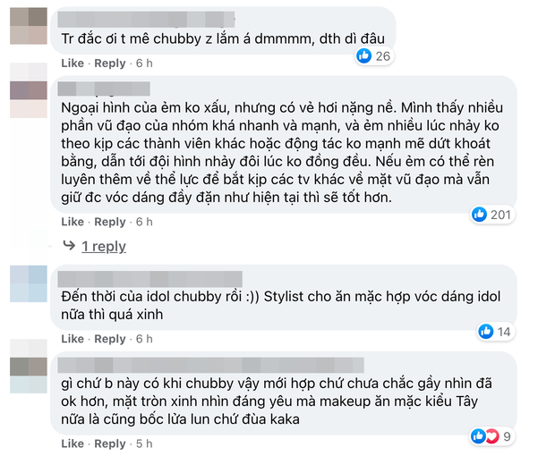 Nữ tân binh 2k3 gây tranh cãi về vóc dáng lệch tiêu chuẩn idol, netizen lập tức bảo vệ: Thời của idol chubby đến rồi, giọng hát lại còn hay! - Ảnh 8. Nữ tân binh 2k3 gây tranh cãi về vóc dáng lệch tiêu chuẩn idol, netizen lập tức bảo vệ: Thời của idol chubby đến rồi, giọng hát lại còn hay! - Ảnh 8.