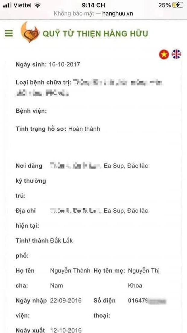 CĐM phát hiện hàng loạt bất thường về hồ sơ bệnh nhi của Quỹ từ thiện Hằng Hữu: 1 ảnh chân dung 2 hồ sơ, ngày phẫu thuật sớm hơn ngày sinh... 1 năm - Ảnh 4.