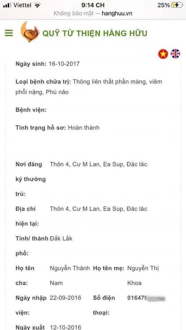CĐM phát hiện hàng loạt bất thường về hồ sơ bệnh nhi của Quỹ từ thiện Hằng Hữu: 1 ảnh chân dung 2 hồ sơ, ngày phẫu thuật sớm hơn ngày sinh... 1 năm - Ảnh 4. CĐM phát hiện hàng loạt bất thường về hồ sơ bệnh nhi của Quỹ từ thiện Hằng Hữu: 1 ảnh chân dung 2 hồ sơ, ngày phẫu thuật sớm hơn ngày sinh... 1 năm - Ảnh 4.