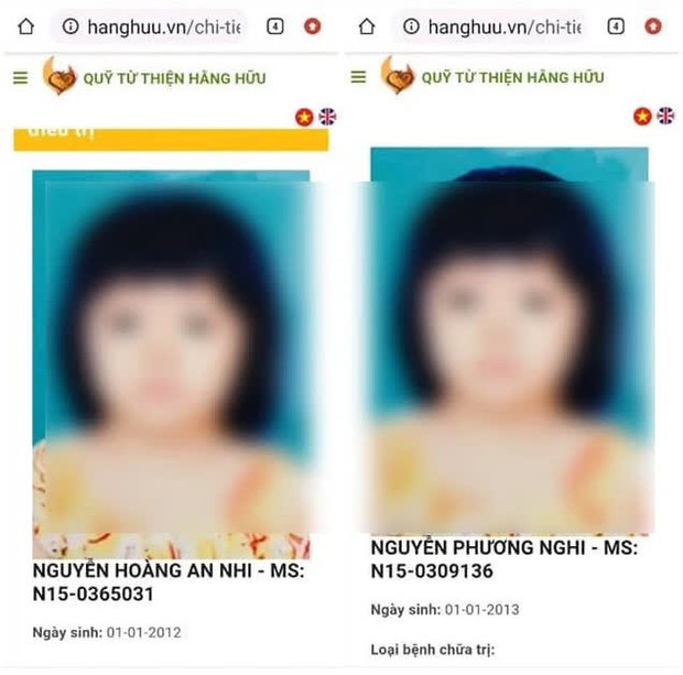 CĐM phát hiện hàng loạt bất thường về hồ sơ bệnh nhi của Quỹ từ thiện Hằng Hữu: 1 ảnh chân dung 2 hồ sơ, ngày phẫu thuật sớm hơn ngày sinh... 1 năm - Ảnh 1. CĐM phát hiện hàng loạt bất thường về hồ sơ bệnh nhi của Quỹ từ thiện Hằng Hữu: 1 ảnh chân dung 2 hồ sơ, ngày phẫu thuật sớm hơn ngày sinh... 1 năm - Ảnh 1.