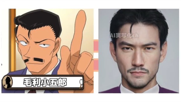 Khi dàn nhân vật Conan hóa người thật: Shinichi chuẩn chồng quốc dân, Ran bất ngờ bị át visual bởi cô bạn thân? - Ảnh 4. Khi dàn nhân vật Conan hóa người thật: Shinichi chuẩn chồng quốc dân, Ran bất ngờ bị át visual bởi cô bạn thân? - Ảnh 4.