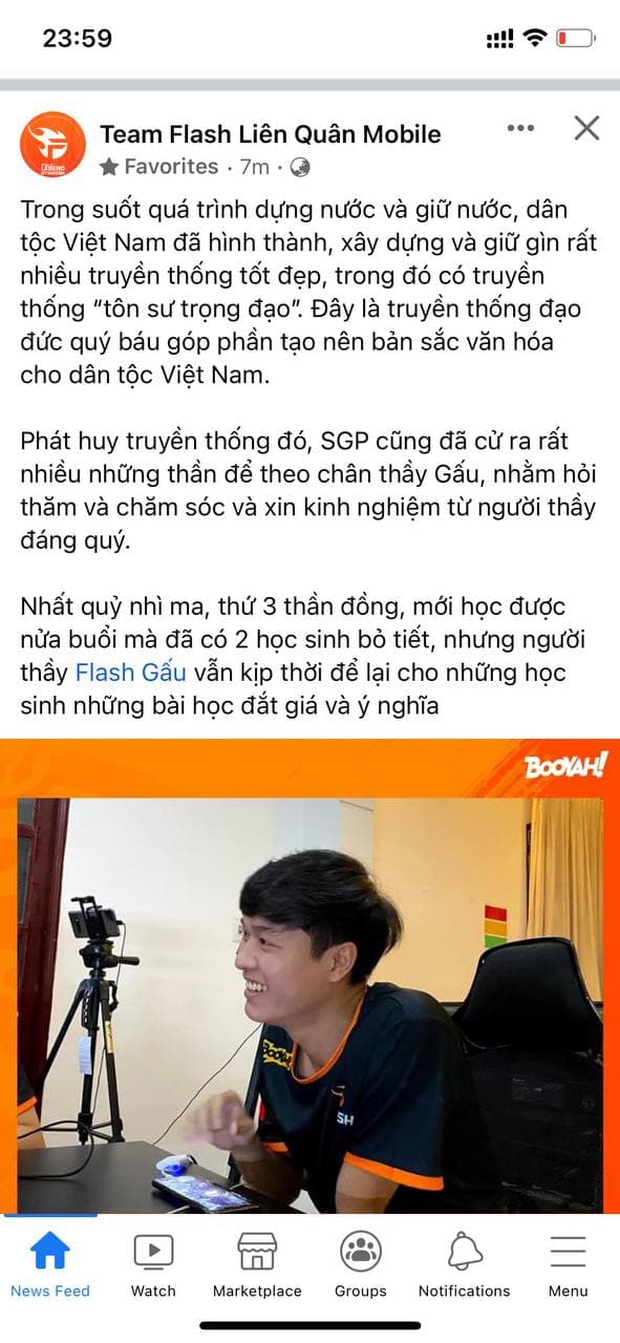 Thắng quá dễ kèo siêu kinh điển, Team Flash đăng status cà khịa cực gắt các thần đồng Saigon Phantom - Ảnh 5.