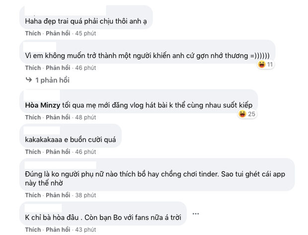Bị lấy cắp hình ảnh dùng cho app hẹn hò, chồng Hoà Minzy đau khổ kể bị vợ càu nhàu, phải vội lên đính chính - Ảnh 4. Bị lấy cắp hình ảnh dùng cho app hẹn hò, chồng Hoà Minzy đau khổ kể bị vợ càu nhàu, phải vội lên đính chính - Ảnh 4.