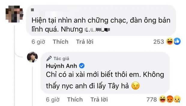 7749 phốt căng đét của Huỳnh Anh: Bị tố quỵt tiền bùng vai, phát ngôn đăng ảnh phản cảm và hơn thế nữa - Ảnh 2. 7749 phốt căng đét của Huỳnh Anh: Bị tố quỵt tiền bùng vai, phát ngôn đăng ảnh phản cảm và hơn thế nữa - Ảnh 2.