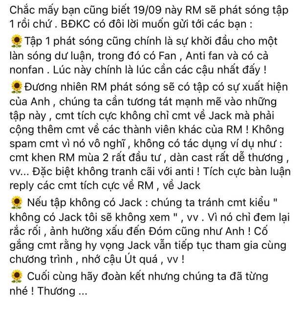 Đom Đóm soạn tỉ mỉ 4 điều đặc biệt lưu ý khi Running Man lên sóng để tránh mang tai họa đến Jack! - Ảnh 4. Đom Đóm soạn tỉ mỉ 4 điều đặc biệt lưu ý khi Running Man lên sóng để tránh mang tai họa đến Jack! - Ảnh 4.