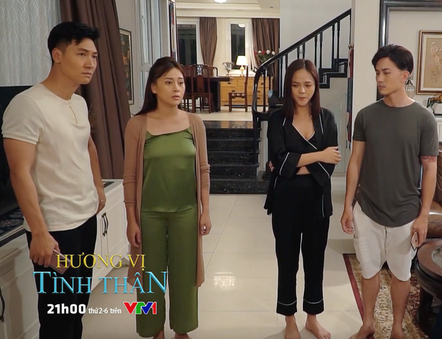 Bộ đồ lụa chia cách tình chị em Hương Vị Tình Thân: Nam mất điểm trong chớp mắt, Thy giản dị vẫn sang - Ảnh 1. Bộ đồ lụa chia cách tình chị em Hương Vị Tình Thân: Nam mất điểm trong chớp mắt, Thy giản dị vẫn sang - Ảnh 1.