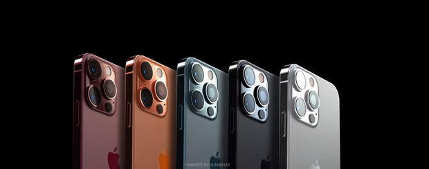 Hé lộ concept iPhone 13 màu cam đồng cực kỳ hút mắt, thế này lại phải cháy ví rồi - Ảnh 1.