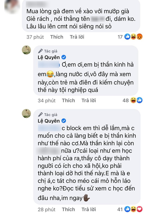 Bị chỉ trích vì loạt ảnh khoe vòng 3 ở siêu thị, Lệ Quyên nổi cơn thịnh nộ còn đòi tát antifan vì hỗn láo - Ảnh 3. Bị chỉ trích vì loạt ảnh khoe vòng 3 ở siêu thị, Lệ Quyên nổi cơn thịnh nộ còn đòi tát antifan vì hỗn láo - Ảnh 3.