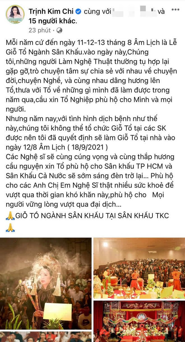 Showbiz Việt trước thềm Giỗ tổ sân khấu: Dàn sao nước ngoài tụ họp, Hồng Vân - Việt Hương chạnh lòng còn NS Hoài Linh thì sao? - Ảnh 6.