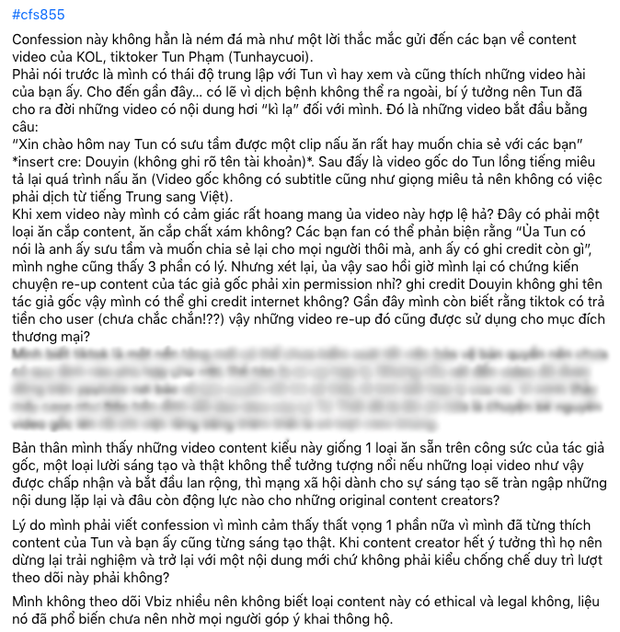 Hot TikToker từng khoe thu nhập 100 triệu/tuần bị tố clip hướng dẫn nấu ăn là sản phẩm “ăn cắp chất xám”, “lười sáng tạo” - Ảnh 2.