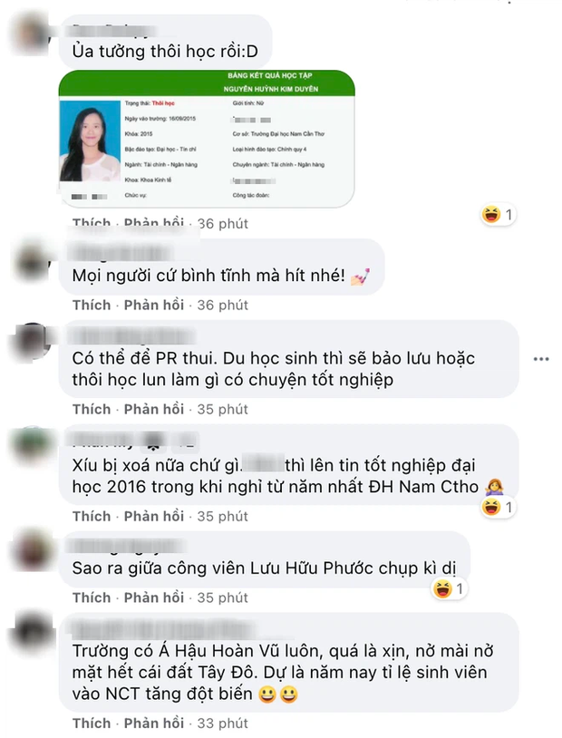 Giữa ồn ào thôi học, nợ 43 tín chỉ mà vẫn có ảnh cầm bằng tốt nghiệp, Kim Duyên có động thái đầu tiên trên MXH - Ảnh 3. Giữa ồn ào thôi học, nợ 43 tín chỉ mà vẫn có ảnh cầm bằng tốt nghiệp, Kim Duyên có động thái đầu tiên trên MXH - Ảnh 3.