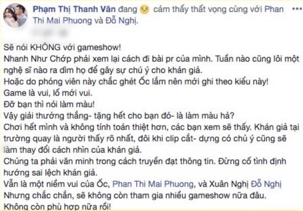 Nữ diễn viên Việt cạch mặt Nhanh Như Chớp sau khi bị chỉ trích là làm màu, thích thể hiện - Ảnh 3.