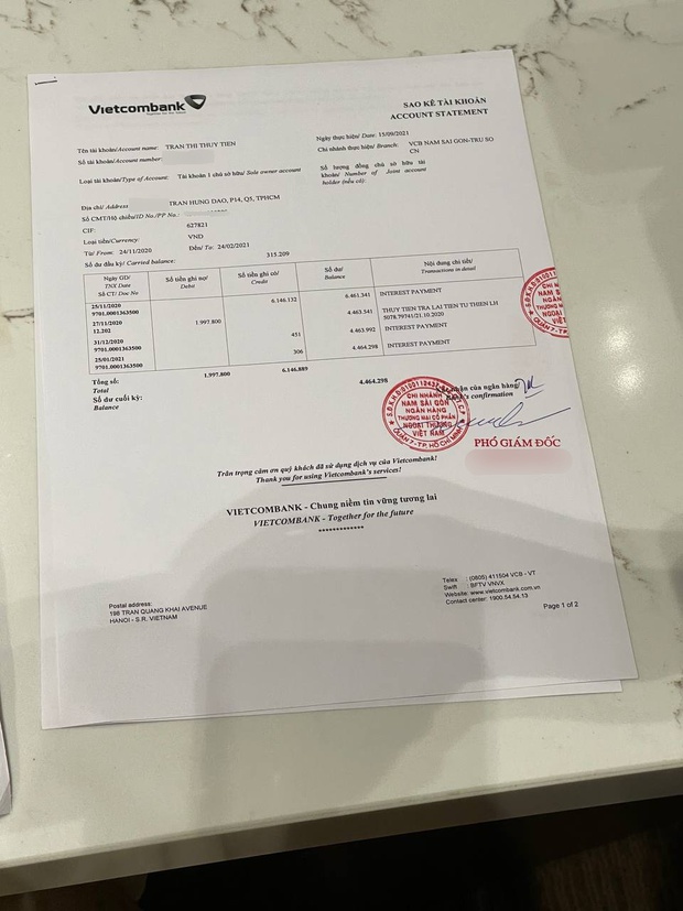 Chùm ảnh ĐỘC QUYỀN: Tất tần tật quá trình Thuỷ Tiên - Công Vinh làm thủ tục với 18.000 văn bản sao kê 177 tỷ trong ngân hàng! - Ảnh 5. Chùm ảnh ĐỘC QUYỀN: Tất tần tật quá trình Thuỷ Tiên - Công Vinh làm thủ tục với 18.000 văn bản sao kê 177 tỷ trong ngân hàng! - Ảnh 5.