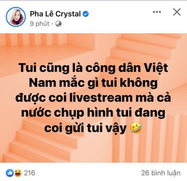 Pha Lê bị bắt gặp vào xem livestream của Công Vinh, chẳng ngại hé lộ luôn thái độ của chồng ngoại quốc - Ảnh 2. Pha Lê bị bắt gặp vào xem livestream của Công Vinh, chẳng ngại hé lộ luôn thái độ của chồng ngoại quốc - Ảnh 2.