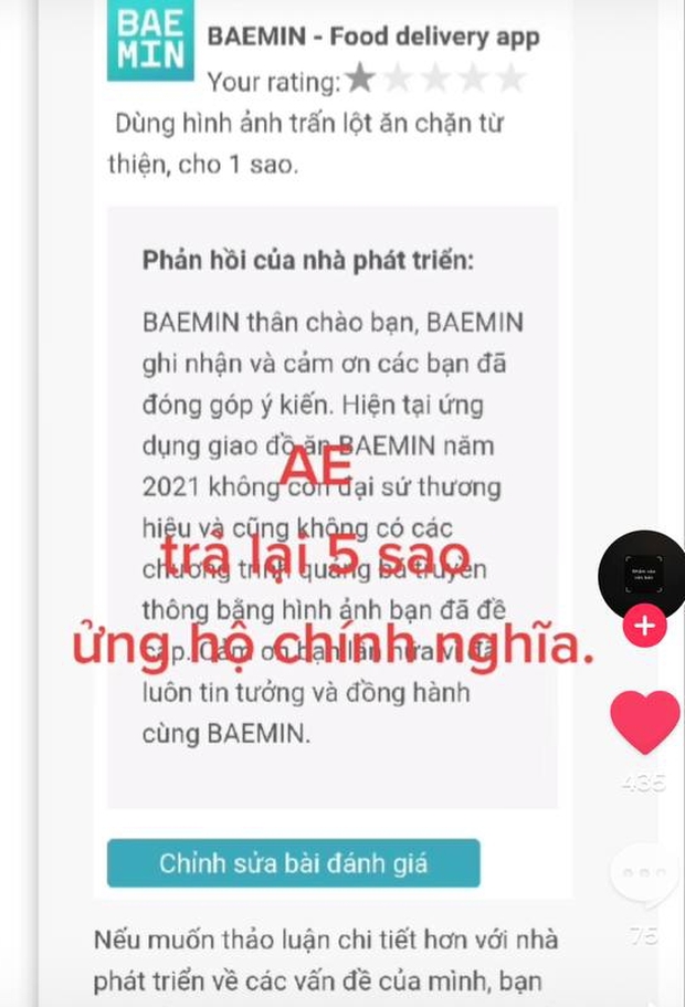 Chuyện như đùa: BAEMIN vừa nói Trấn Thành hết HĐ quảng cáo, netizen quay xe xin lỗi được chưa và đi rate lại 5 sao? - Ảnh 4.