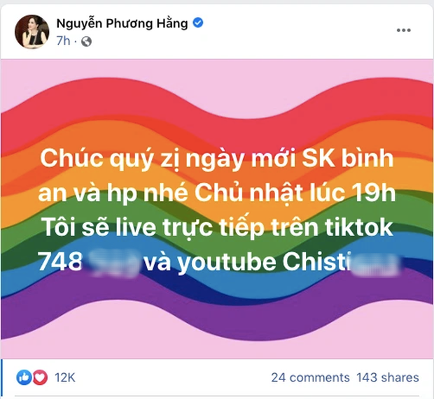 Bà Phương Hằng quay xe tuyên bố livestream trở lại, cảnh báo các tài khoản giả mạo đi bình luận dạo: Tôi không có thời gian đi bình luận khắp trang của người khác - Ảnh 2.