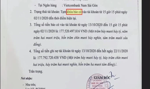 Bà Phương Hằng cảm ơn Vietcombank bởi văn bản tạm khóa báo có, khẳng định cả ngân hàng và Thủy Tiên đều hợp pháp - Ảnh 1.