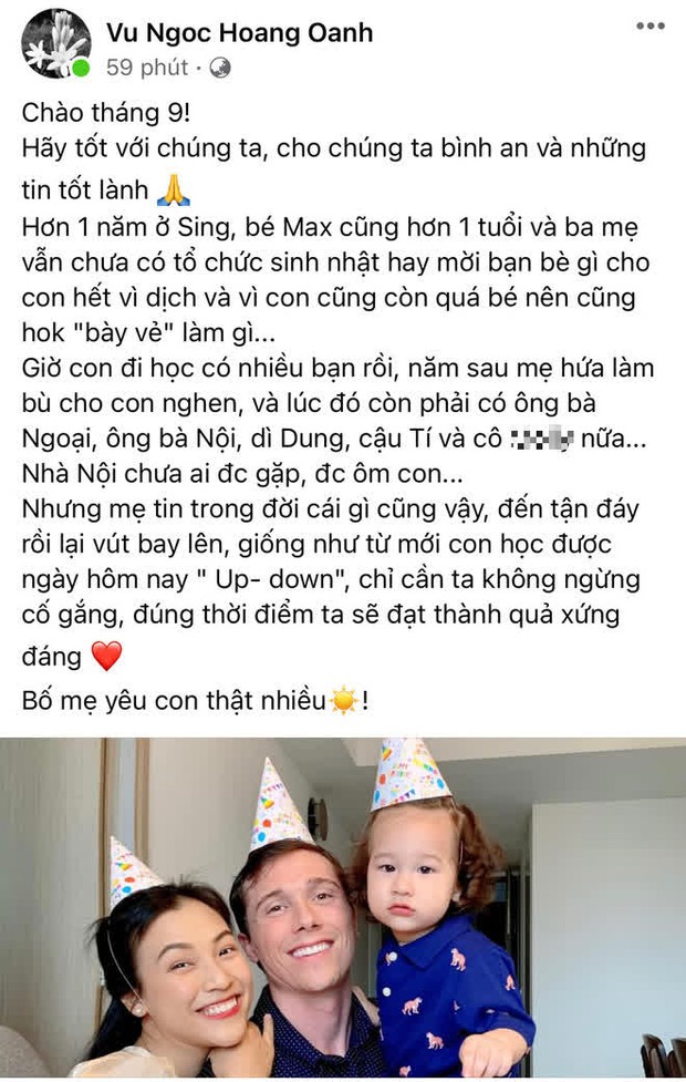 Hội nhóc tỳ Vbiz ở nước ngoài háo hức tựu trường: Quý tử lai nhà Hoàng Oanh cực đáng yêu, vợ cũ Bằng Kiều làm 1 điều đặc biệt? - Ảnh 2.