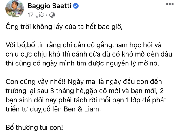 Hội nhóc tỳ Vbiz ở nước ngoài háo hức tựu trường: Quý tử lai nhà Hoàng Oanh cực đáng yêu, vợ cũ Bằng Kiều làm 1 điều đặc biệt? - Ảnh 5.