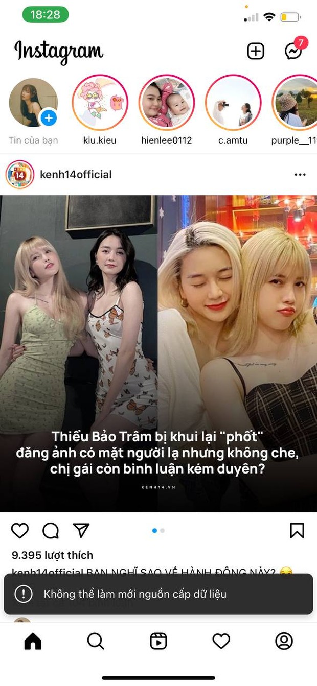 Instagram đang bị lỗi trên diện rộng - Ảnh 2.