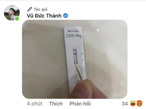 Toki Thành Thỏ (Uni5) đăng ảnh kit test nhanh hiển thị dương tính SARS-COV-2, bình luận ở dưới gây phẫn nộ - Ảnh 5.