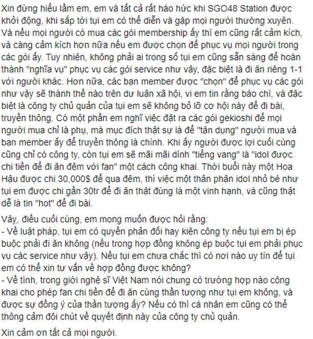Thành viên girlgroup đông dân nhất Việt Nam, từng dính nghi vấn viết confession đòi kiện công ty, chính thức rời nhóm! - Ảnh 9. Thành viên girlgroup đông dân nhất Việt Nam, từng dính nghi vấn viết confession đòi kiện công ty, chính thức rời nhóm! - Ảnh 9.