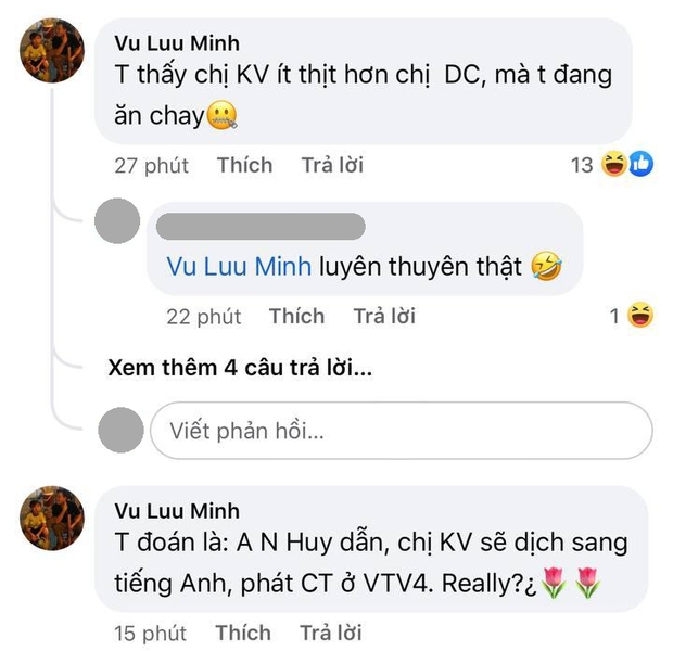 Xuất hiện comment của phó phòng tại VTV trên fanpage Đường Lên Đỉnh Olympia, nói gì mà bị netizen bảo luyên thuyên? - Ảnh 2. Xuất hiện comment của phó phòng tại VTV trên fanpage Đường Lên Đỉnh Olympia, nói gì mà bị netizen bảo luyên thuyên? - Ảnh 2.