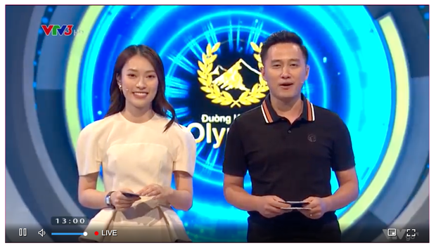 Hình ảnh đầu tiên của Khánh Vy trên sóng Olympia: Chuyên nghiệp và rạng rỡ với nụ cười thương hiệu - Ảnh 2.