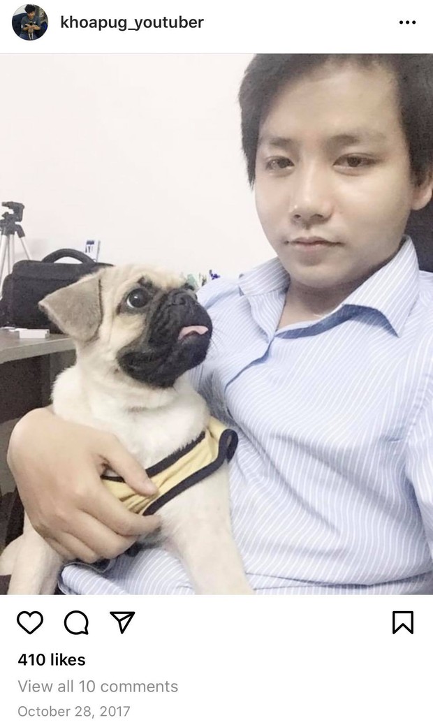 Ảnh hiếm của Khoa Pug từ 4 năm trước đang gây sốt, chụp cùng một nhân vật đặc biệt: Thời non trẻ hoá ra anh ngọt ngào quá trời! - Ảnh 3.