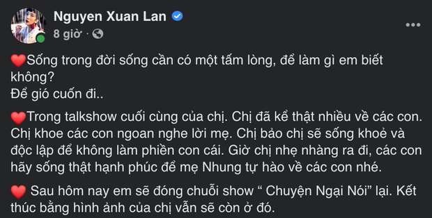 Phi Nhung rạng ngời trên chương trình cuối cùng trước khi qua đời, NSX quyết định ngừng hẳn show - Ảnh 3.