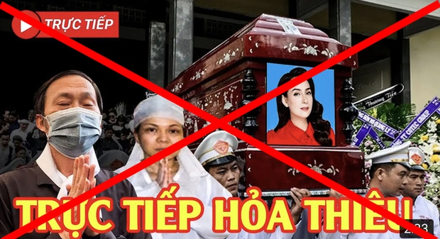 Tràn lan hình ảnh, livestream giả lễ tang Phi Nhung trên MXH, người quá cố bị đem ra bàn tán gây phẫn nộ - Ảnh 3. Tràn lan hình ảnh, livestream giả lễ tang Phi Nhung trên MXH, người quá cố bị đem ra bàn tán gây phẫn nộ - Ảnh 3.