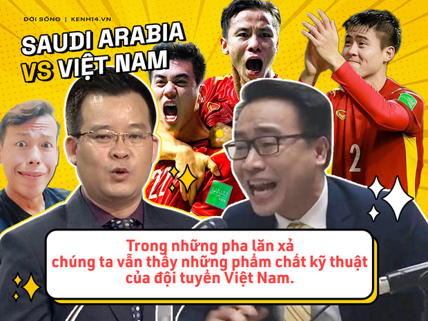 Rổ quote đi vào lòng người của bộ đôi BLV Biên Cương - Tuấn Anh ở trận Việt Nam gặp Saudi Arabia - Ảnh 17. Rổ quote đi vào lòng người của bộ đôi BLV Biên Cương - Tuấn Anh ở trận Việt Nam gặp Saudi Arabia - Ảnh 17.