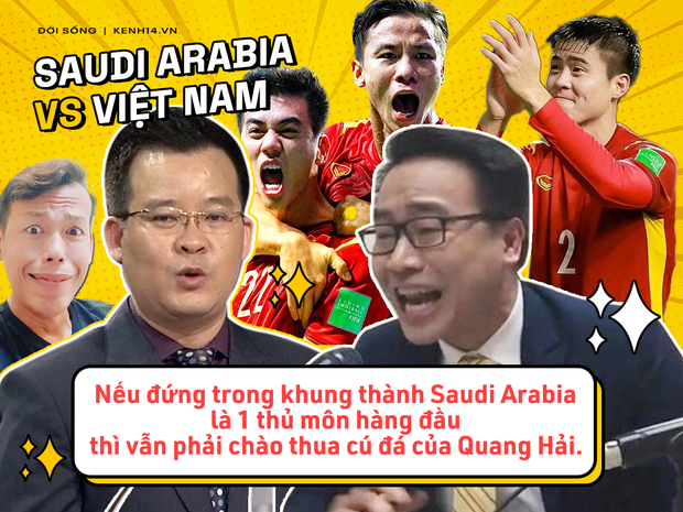 Rổ quote đi vào lòng người của bộ đôi BLV Biên Cương - Tuấn Anh ở trận Việt Nam gặp Saudi Arabia - Ảnh 3. Rổ quote đi vào lòng người của bộ đôi BLV Biên Cương - Tuấn Anh ở trận Việt Nam gặp Saudi Arabia - Ảnh 3.