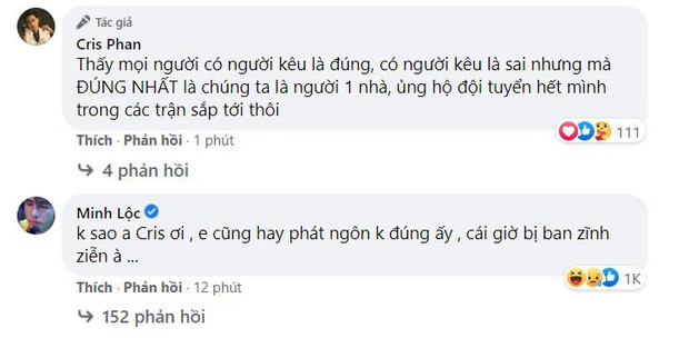 Cris Phan lên tiếng xin lỗi về phát ngôn vô duyên sau trận Việt Nam - Saudi Arabia, Cris biết mình sai ở đâu rồi - Ảnh 4.