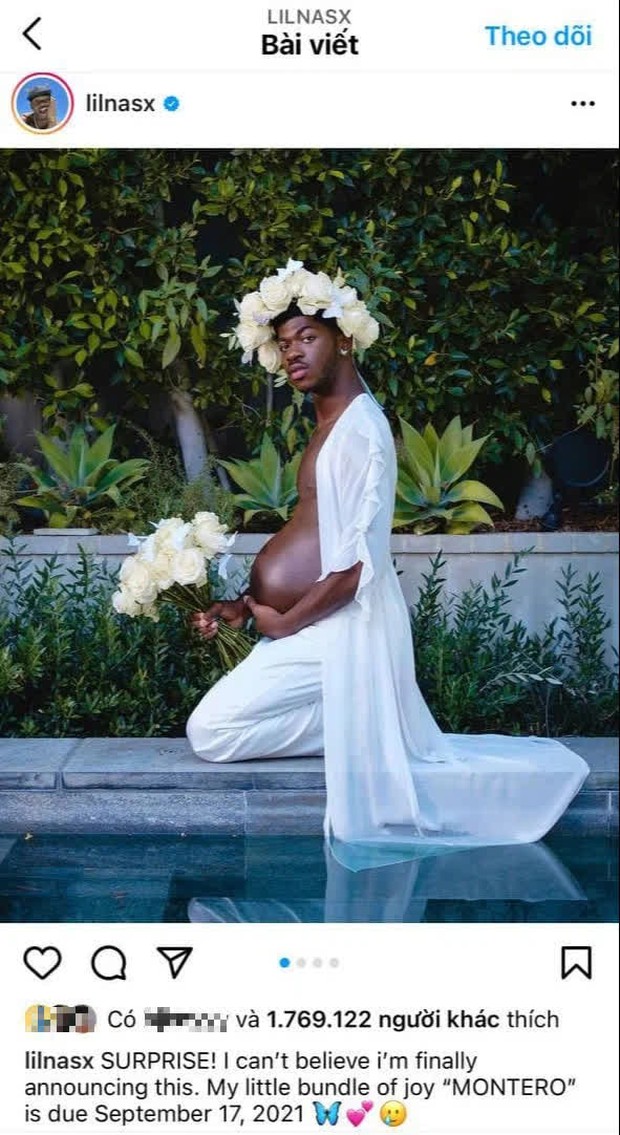 Hết trần như nhộng và hóa thân thành quỷ dữ, nam rapper từng kết hợp với BTS giờ công khai đăng ảnh... mang bầu - Ảnh 7.