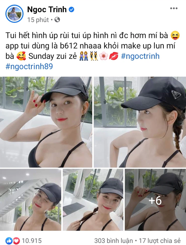 Ngọc Trinh dạo này: Tăng cân nên trẻ ra vài tuổi, vòng 1 trồi sụt thất thường bỗng dưng đẫy đà hút mắt người nhìn - Ảnh 2.