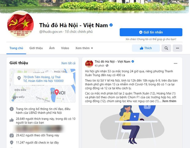 Hà Nội: Phát hiện hàng loạt trang Facebook cố tình giả mạo thông tin của chính quyền Thành phố - Ảnh 2.