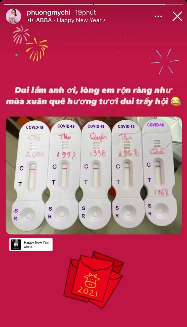 Phương Mỹ Chi thông báo tình hình cả gia đình 5 người sau 17 ngày điều trị Covid-19  - Ảnh 2.