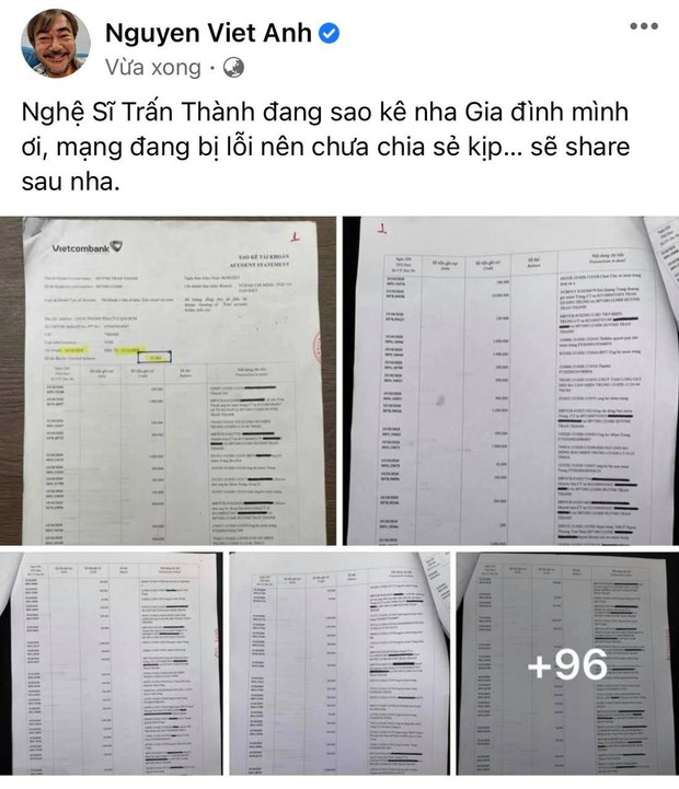 NSND Việt Anh ủng hộ, Trúc Nhân - Quang Đăng chung 1 quan điểm sau khi Trấn Thành công bố toàn bộ sao kê - Ảnh 2.