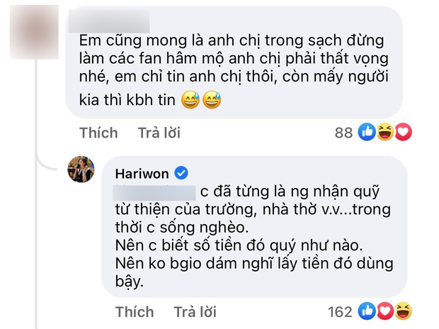 Hari Won nói rõ lý do bất đắc dĩ phải che một phần sao kê, không dám bùng bậy tiền từ thiện vì nguyên nhân này? - Ảnh 3.