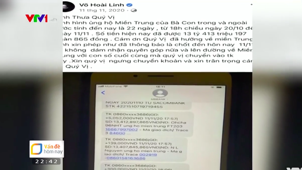 VTV tiếp tục đưa Thuỷ Tiên, Hoài Linh lên sóng đúng ngày Trấn Thành tung 1000 trang sao kê từ thiện - Ảnh 6. VTV tiếp tục đưa Thuỷ Tiên, Hoài Linh lên sóng đúng ngày Trấn Thành tung 1000 trang sao kê từ thiện - Ảnh 6.