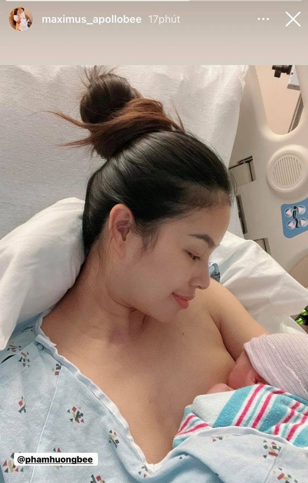 Mẹ bỉm Phạm Hương đăng ảnh lúc mới sinh bé Apollo, mặt mộc nhưng visual thuộc hàng đỉnh chóp - Ảnh 2. Mẹ bỉm Phạm Hương đăng ảnh lúc mới sinh bé Apollo, mặt mộc nhưng visual thuộc hàng đỉnh chóp - Ảnh 2.